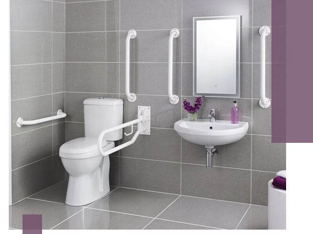 Поручни для санузлов в Тихорецке: установка, ремонт и монтаж