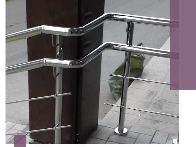 Монтаж поручней из нержавеющей стали в Тихорецке качественно и быстро